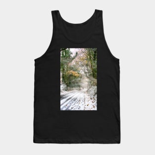 Wintry Cotswolds Lane Tank Top